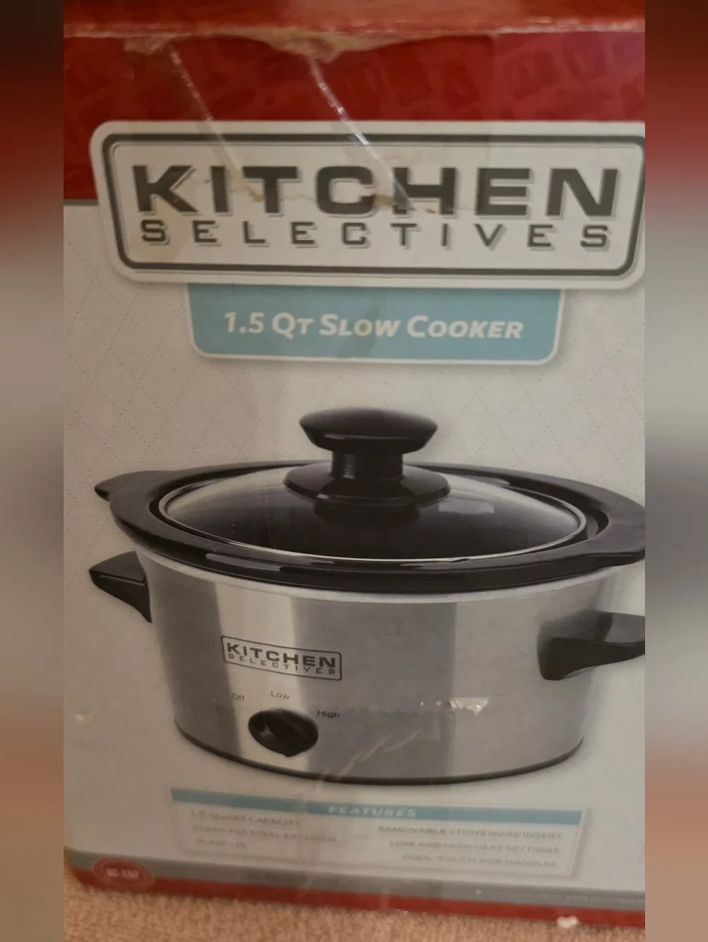 Kitchen Selectives Stainless Steel 1.5 Quart Crock NWT (New In Box)